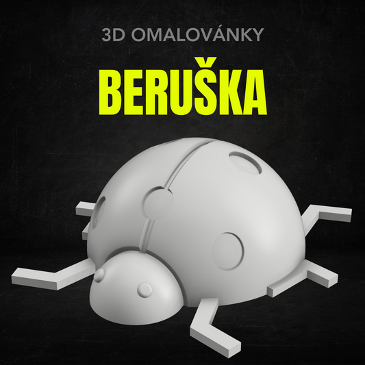 Beruška - 3D omalovánky
