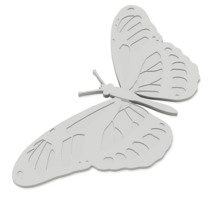Motýl Zephyr - 3D omalovánky
