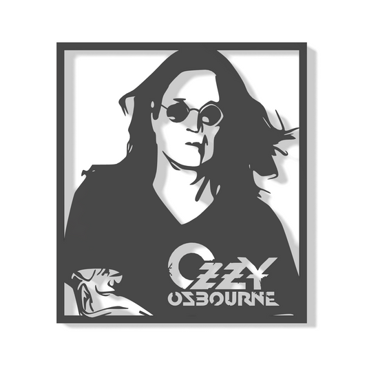 Ozzy Osbourne - silueta na zeď