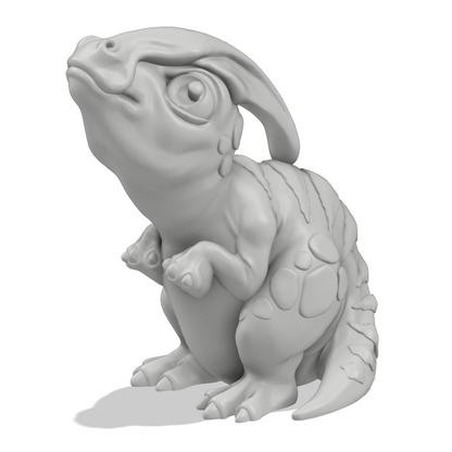 Parasaurus - 3D omalovánky